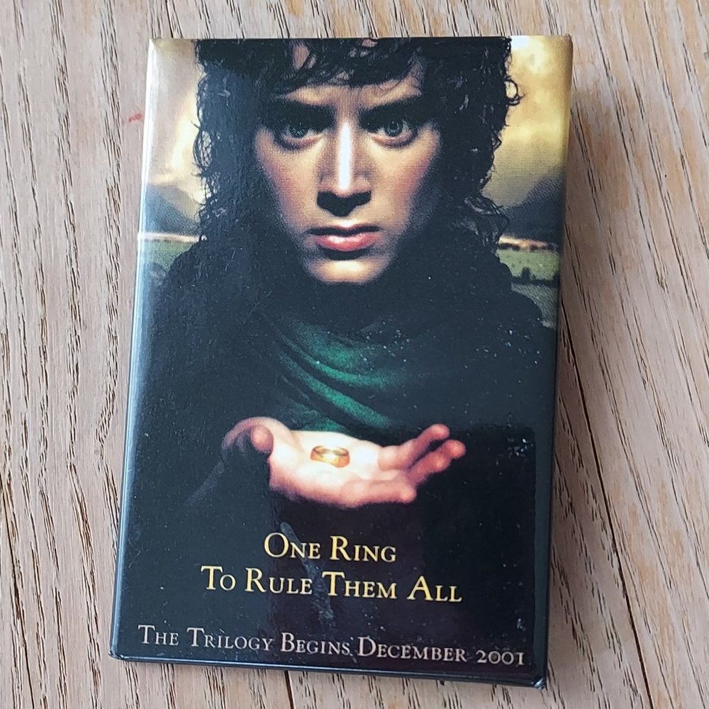 The Lord Of The Rings Trilogy Movie Pin: 2001